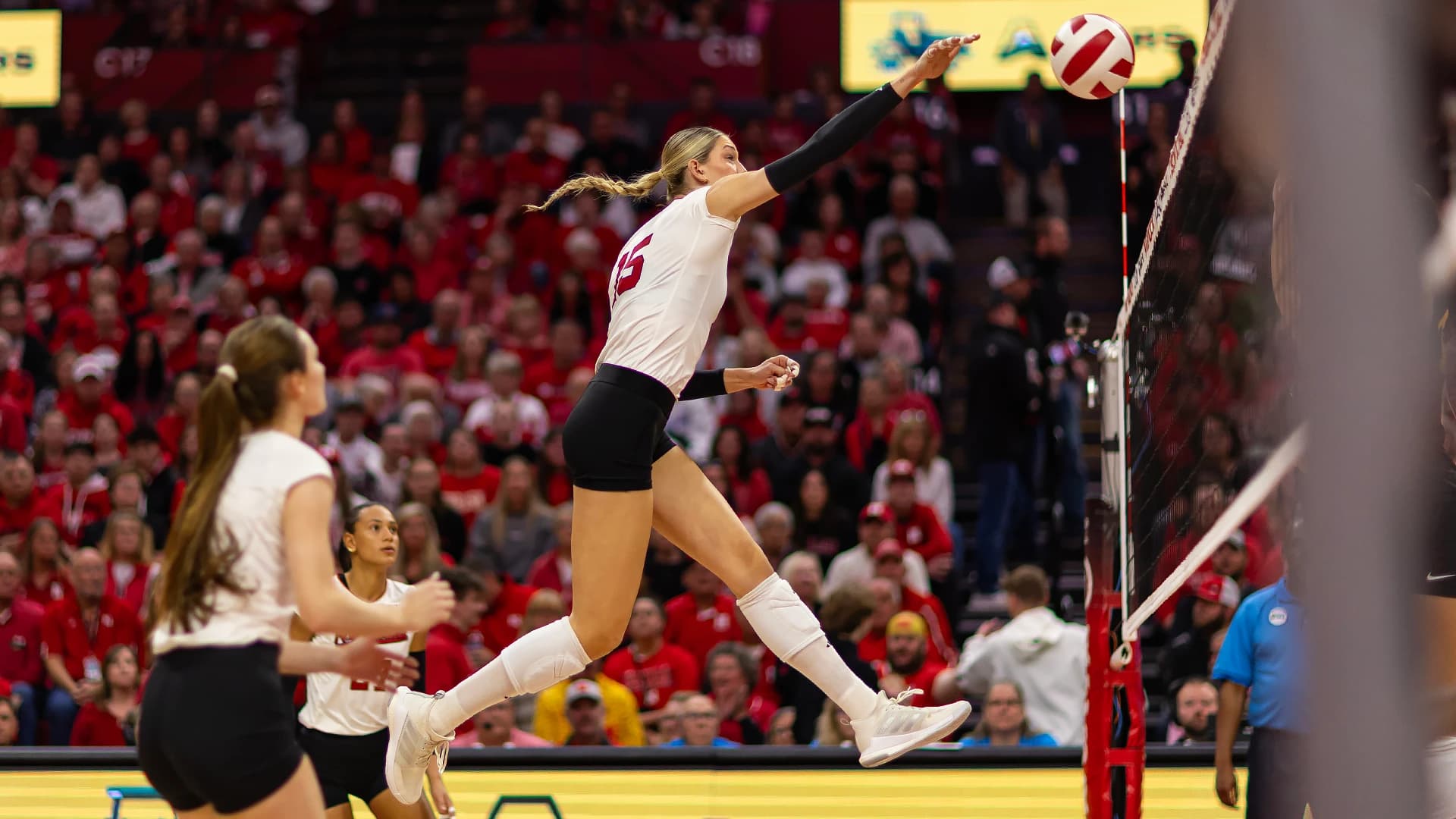 Nebraska Sweeps Indiana and Wins Big Ten Title