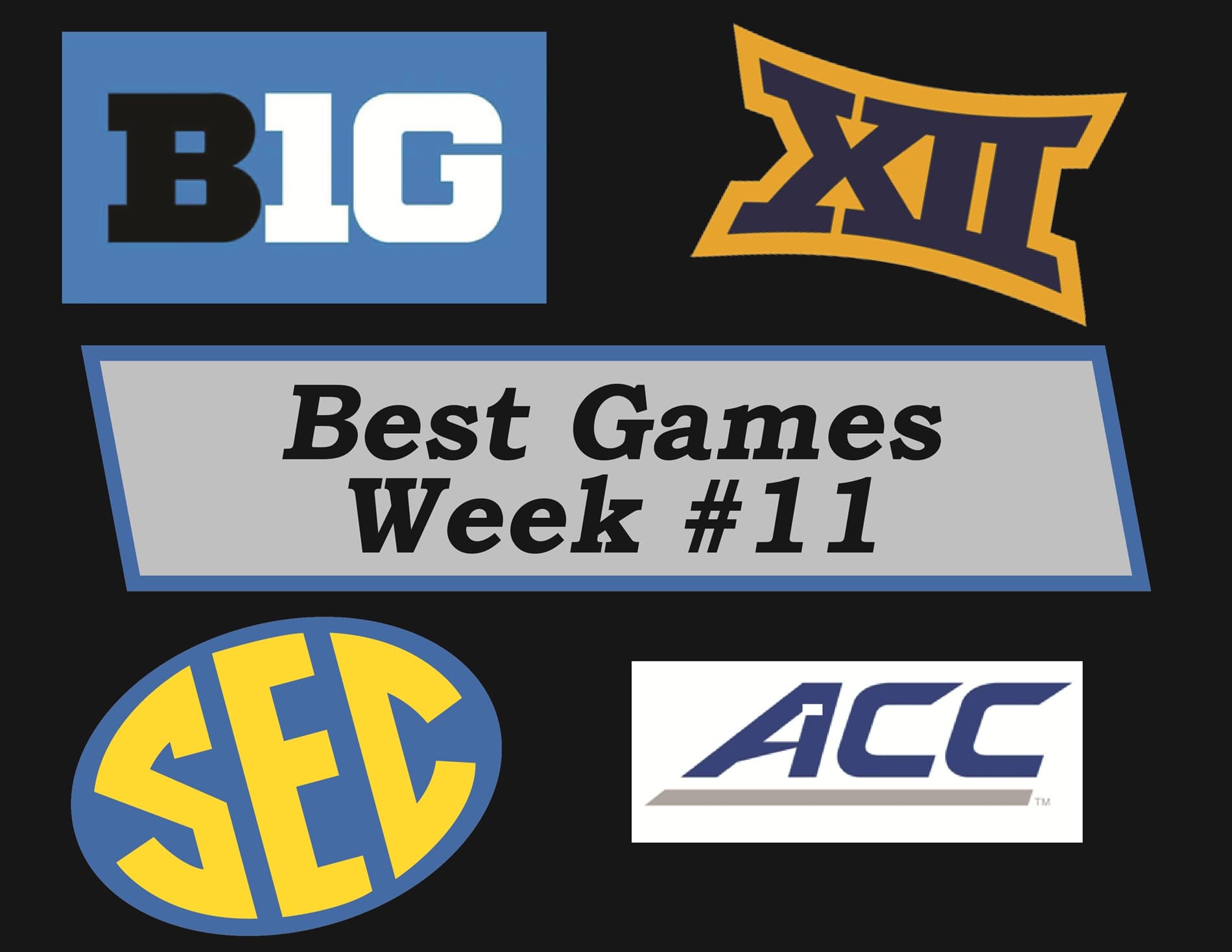 Best Games Week 11 & CFP Tracker
