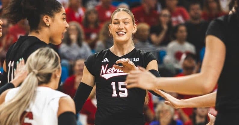 Nebraska Finally Loses a Set, Yet Still Remains Perfect