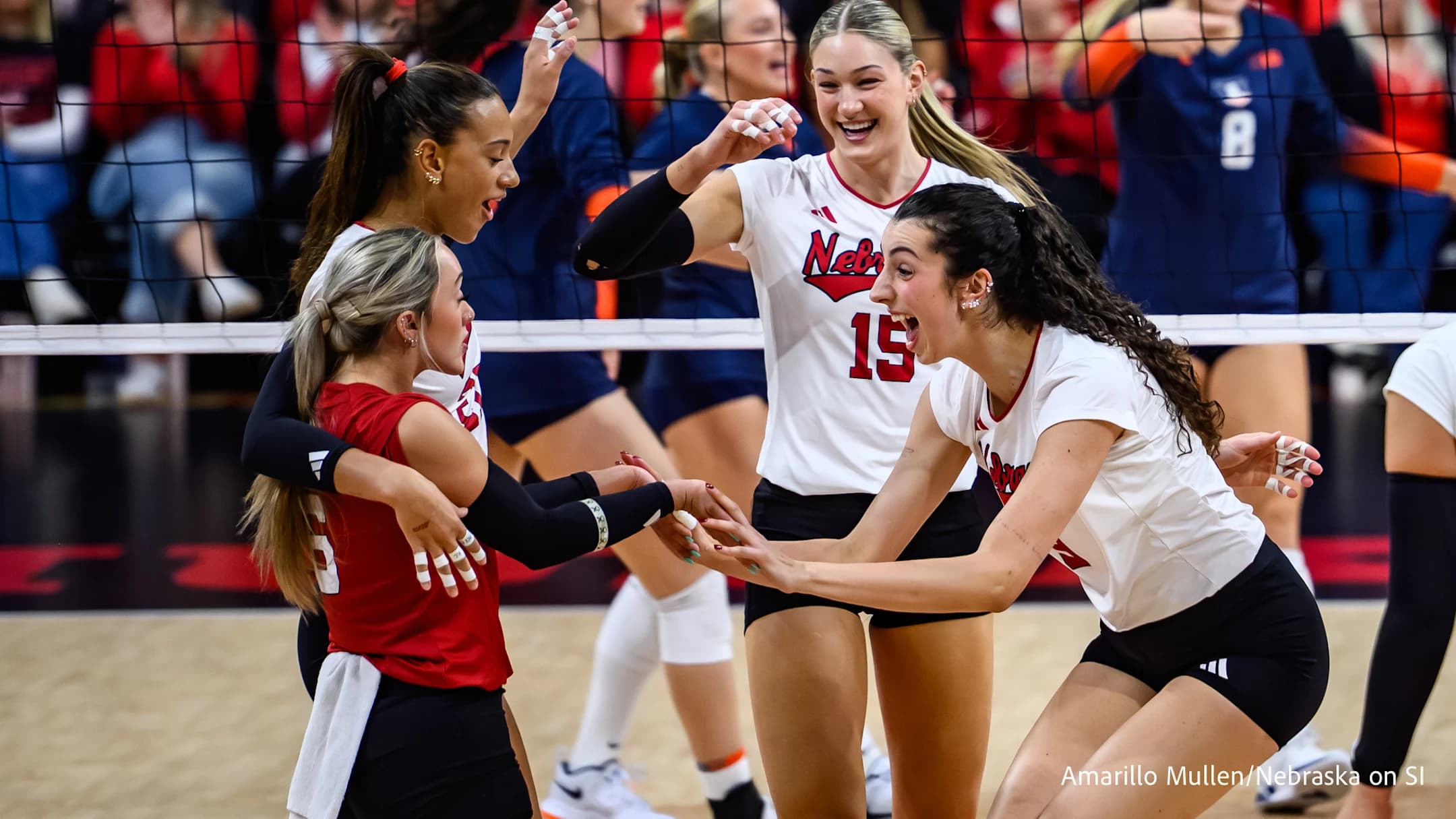 Nebraska Hits Season High, Remains Perfect