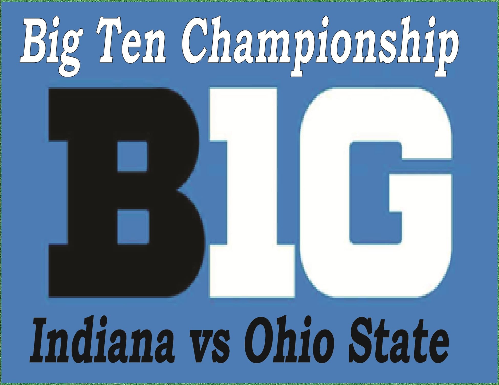 Big Ten Championship, Indiana vs Ohio State