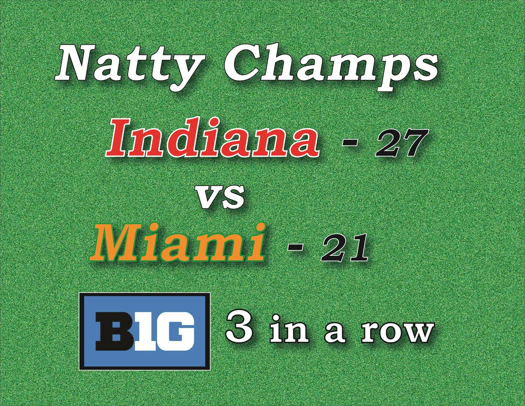 Quick Synopsis of the National Championship Game