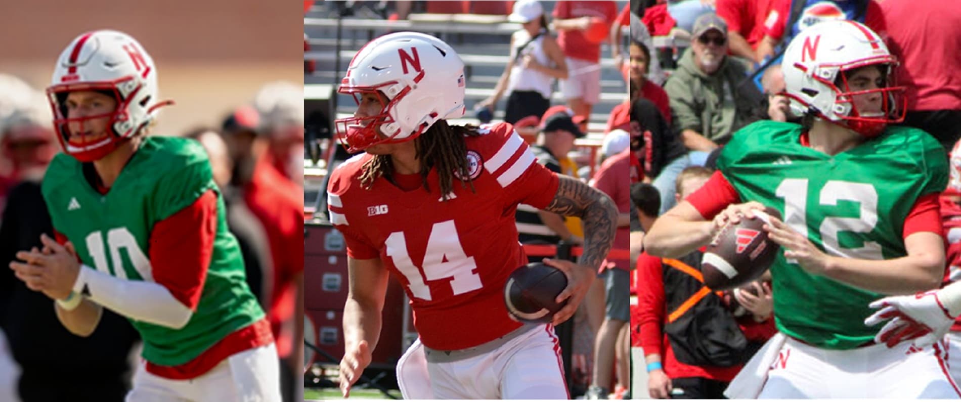 Three Quarterbacks, Three Words