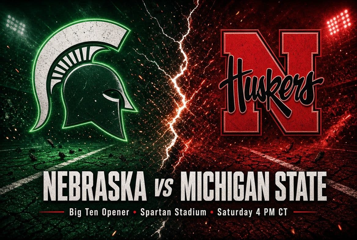 3 Things I am Looking for: Nebraska Versus Michigan State