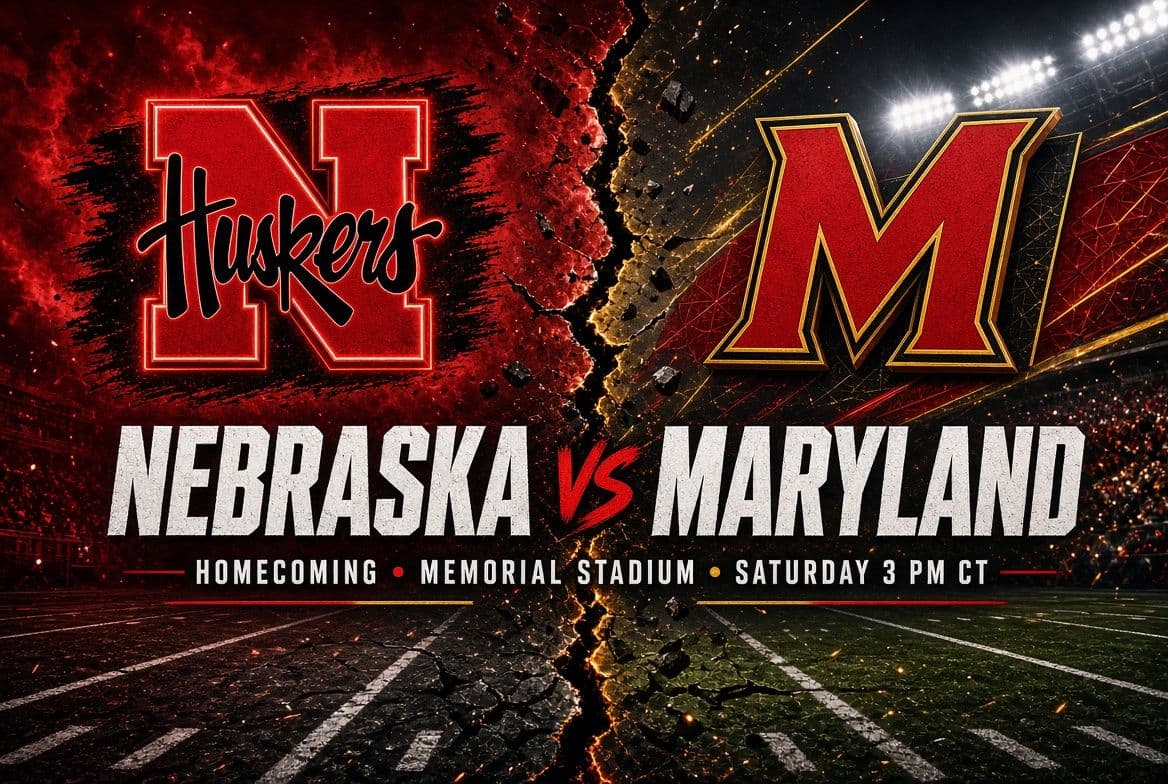 Three Things I’m Looking For When the Huskers Take on Maryland