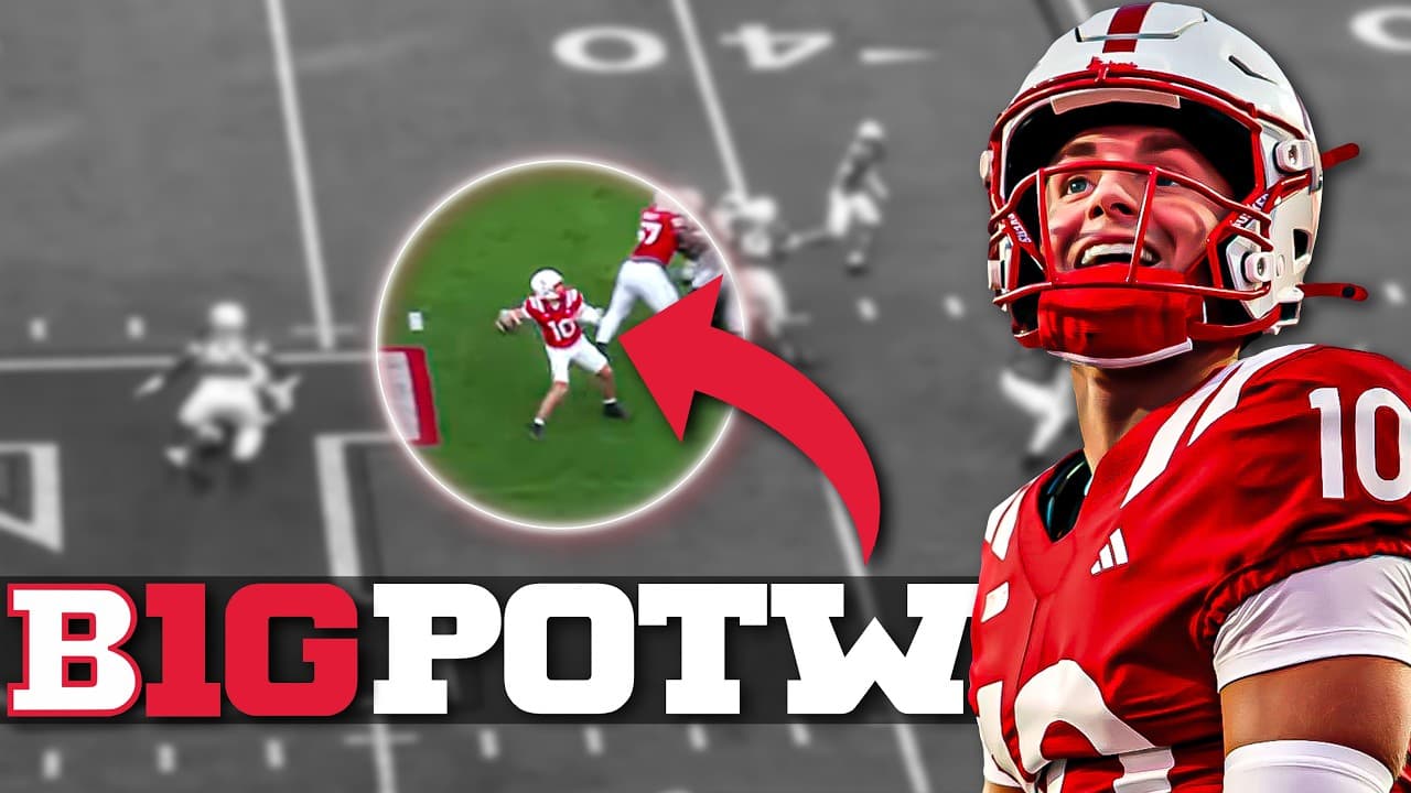 Nebraska Finally Solved It's Quarterback Problem..