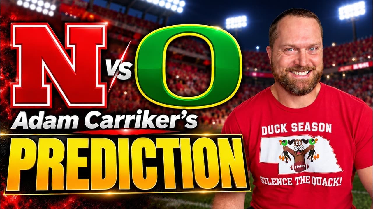 NEBRASKA vs Oregon Preview & Prediction!