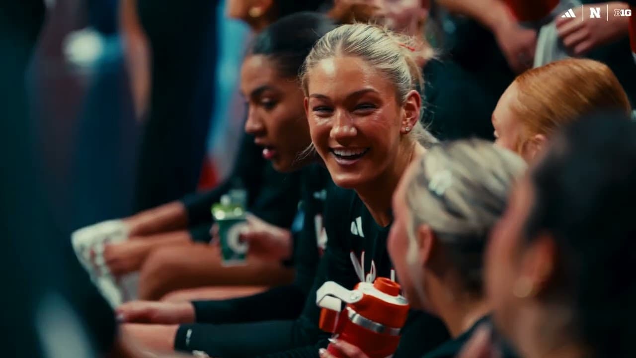 OFFICIAL Nebraska Volleyball vs. Wisconsin Cinematic Recap