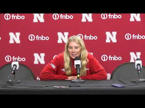 🎙️ Red-White Postgame Presser | Nebraska Volleyball