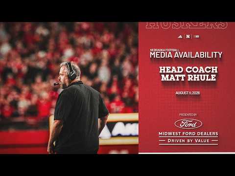Fall Camp Media Availability | August 8, 2026