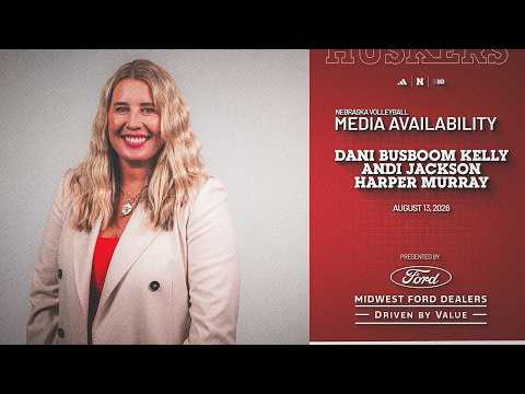 🎙️ Media Availability | Nebraska Volleyball