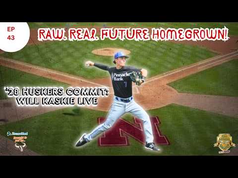 Nebraska Baseball Commit Will Kaskie | Why the 2028 Star Chose the Huskers